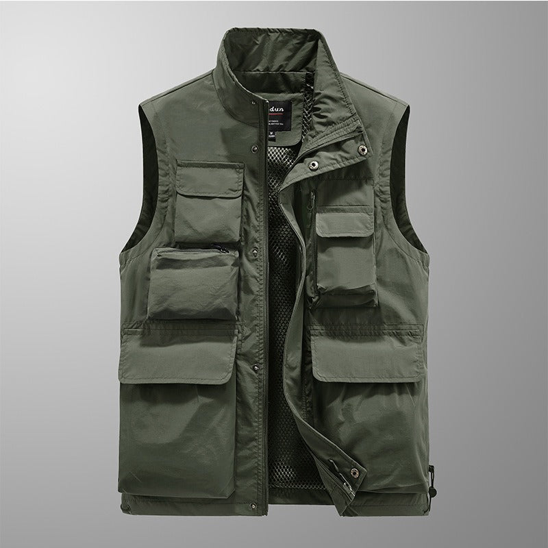 Men's Multi-pocket Outdoor Vest