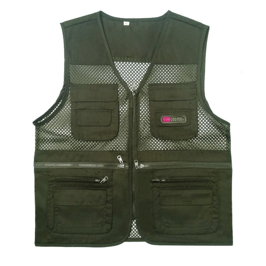 Men's Multi-Pocket Outdoor Vest