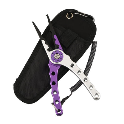 Aluminum Alloy Fishing Pliers and Fish Grip Set