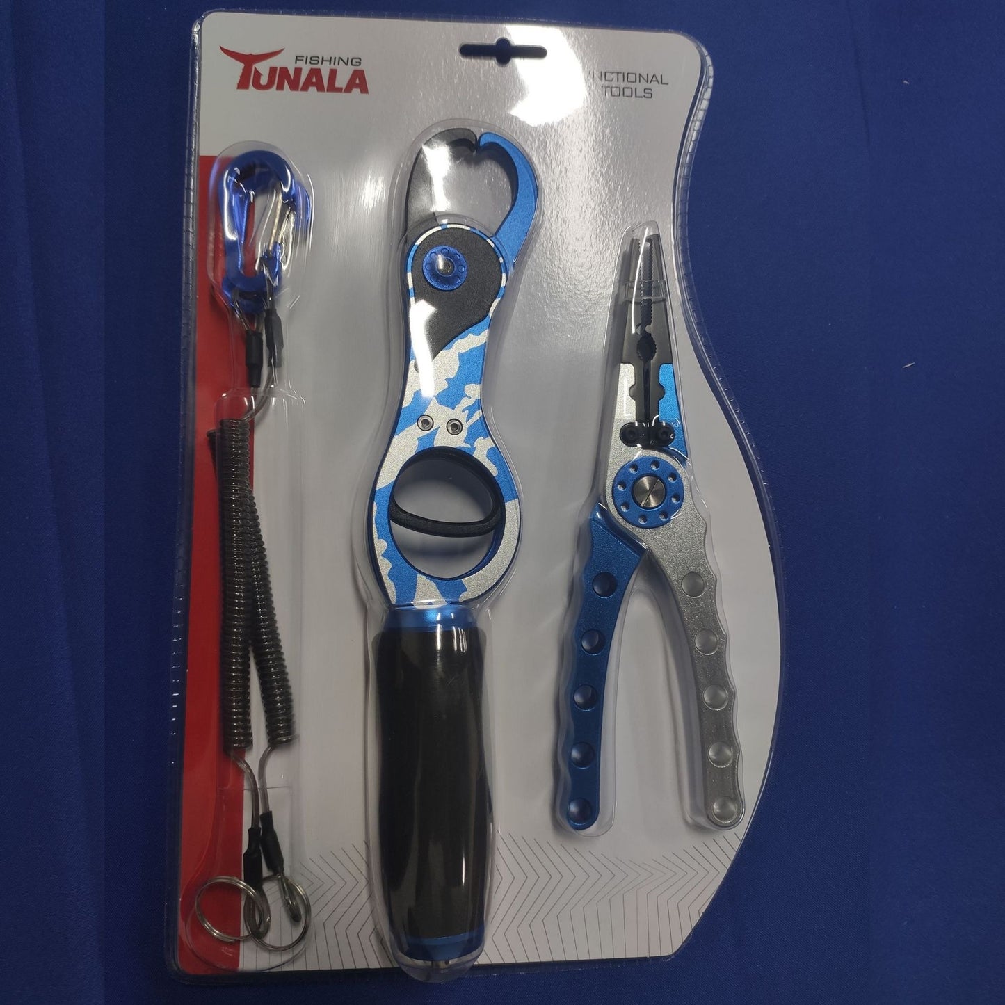 Aluminum Alloy Fishing Pliers and Fish Grip Set