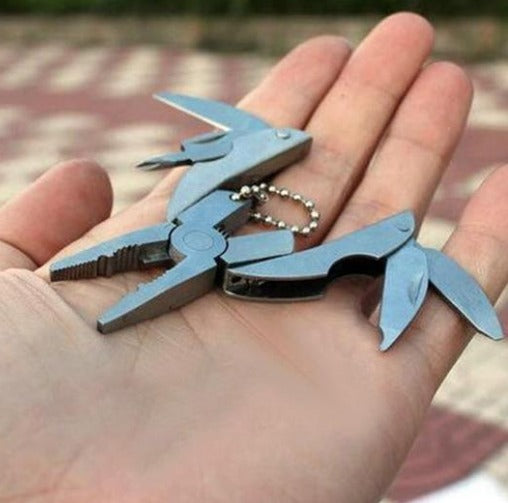 Mini Multi-Tool Folding Pliers