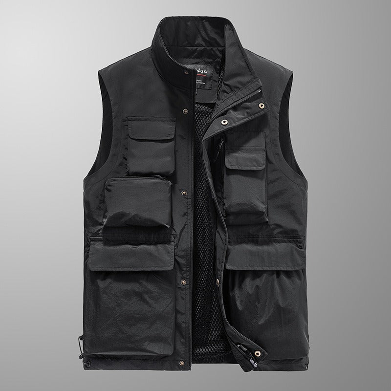 Men's Multi-pocket Outdoor Vest