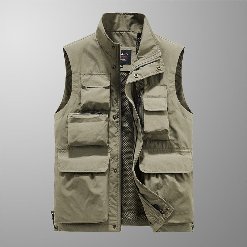 Men's Multi-pocket Outdoor Vest