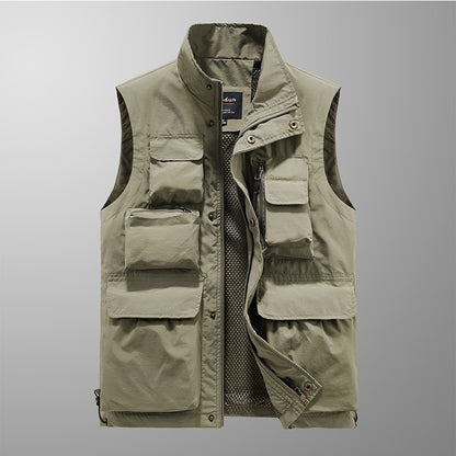 Men's Multi-pocket Outdoor Vest