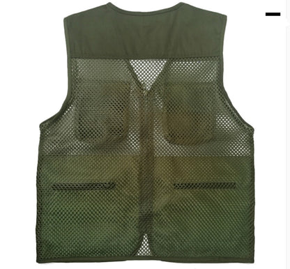 Men's Multi-Pocket Outdoor Vest