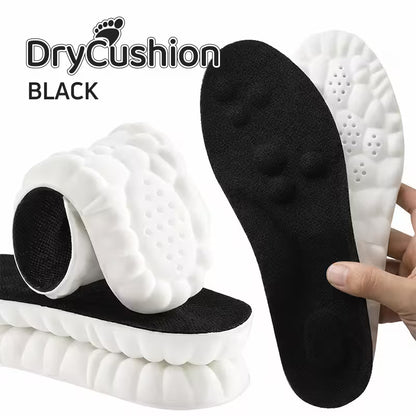 “DryCushion” Shock Absorbing Insoles