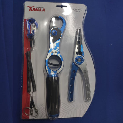 Aluminum Alloy Fishing Pliers and Fish Grip Set