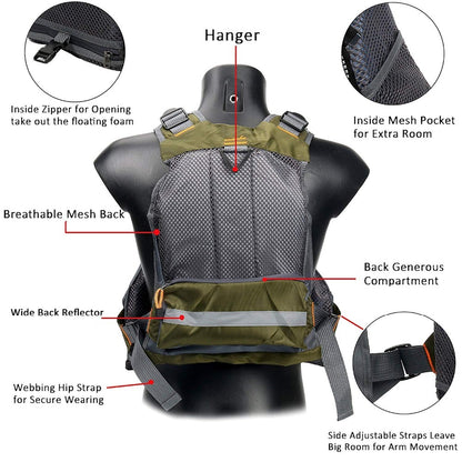Fishing Utility Life Vest