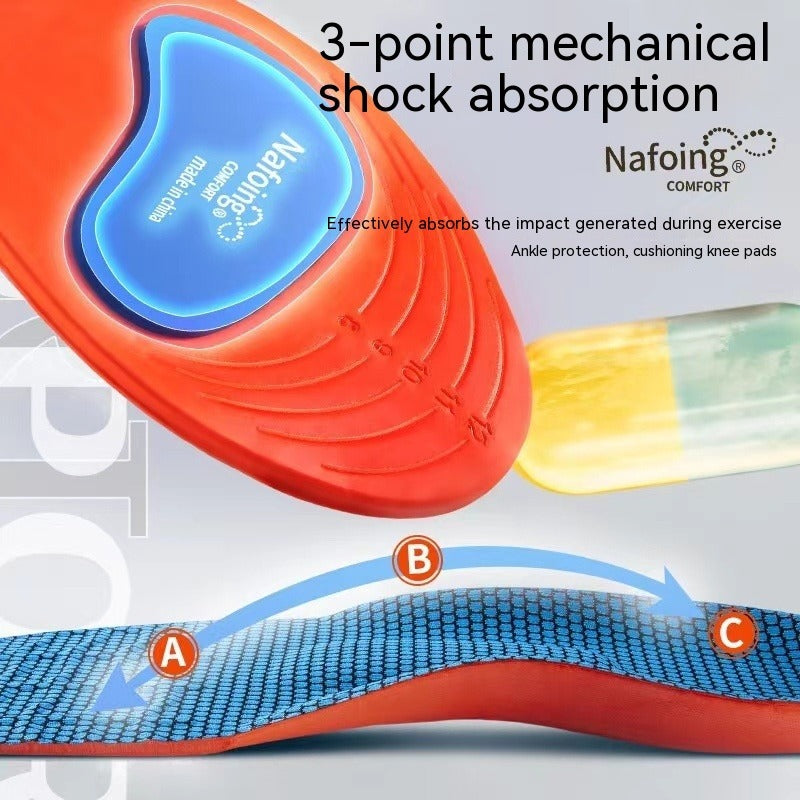 Men's Shock-Absorbing Sports Insoles