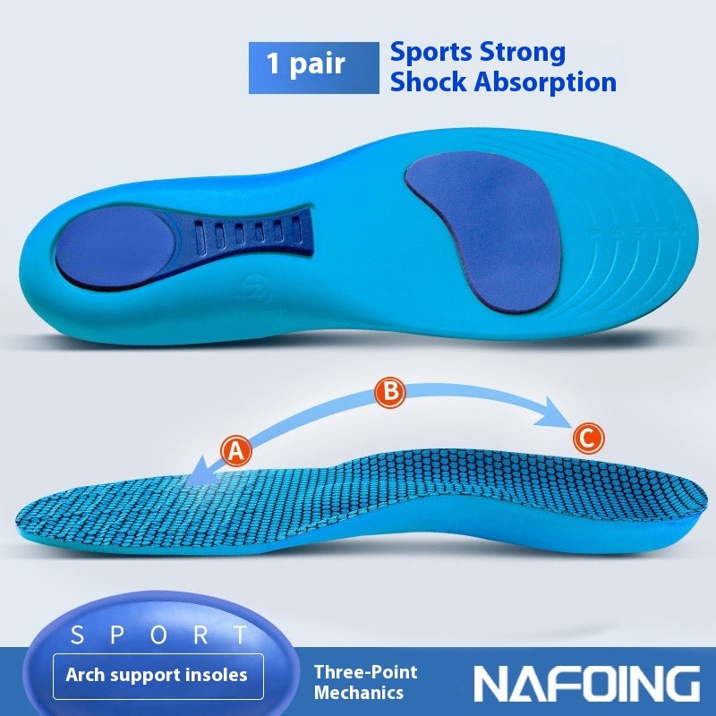 Men's Shock-Absorbing Sports Insoles