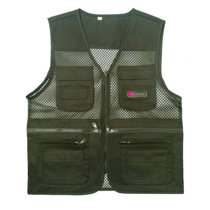 Men's Multi-Pocket Outdoor Vest