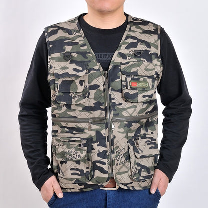Men's Multi-Pocket Outdoor Vest