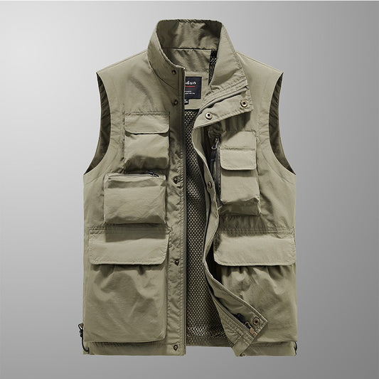 Men's Multi-pocket Outdoor Vest