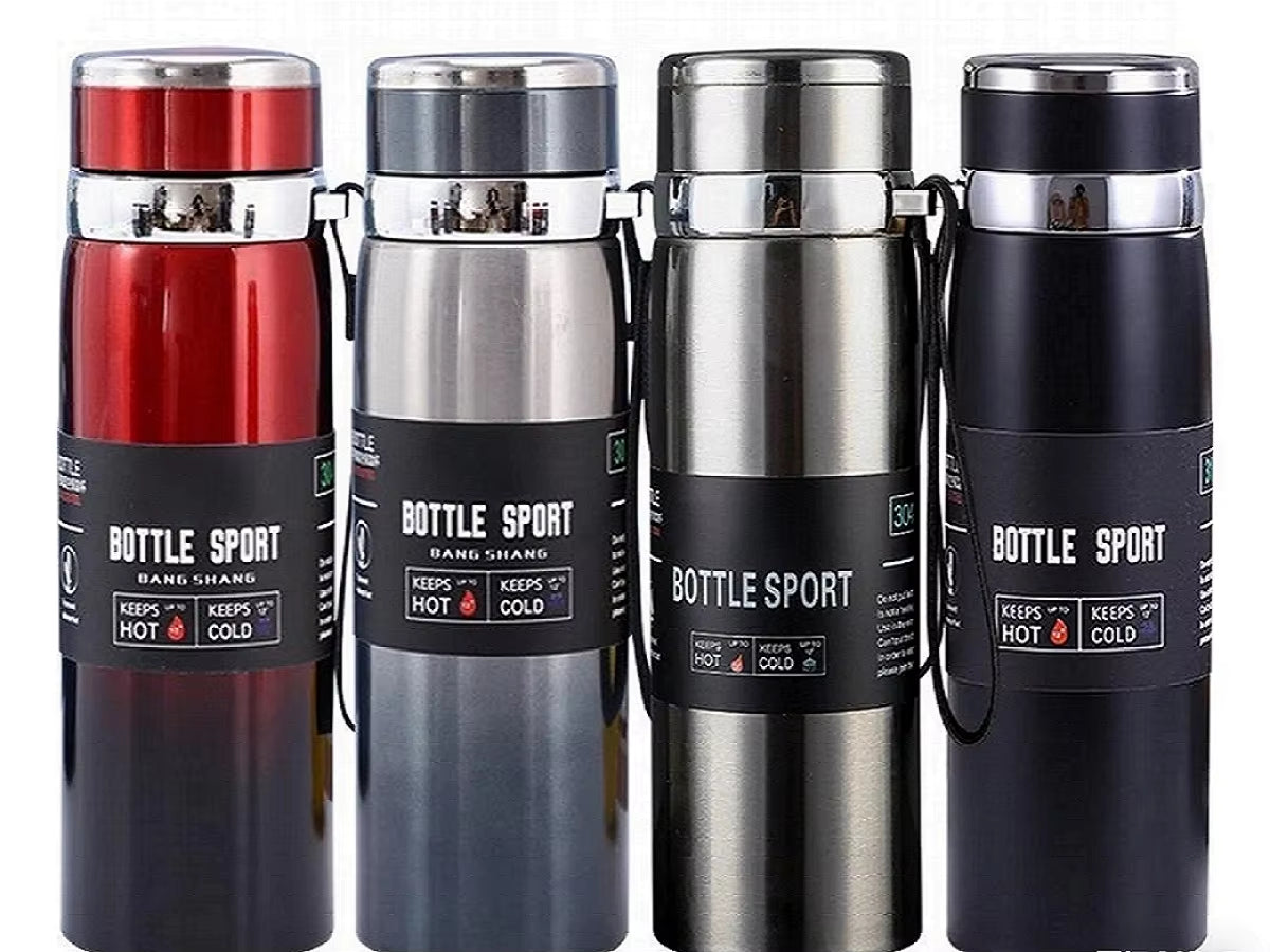 1L Thermal Water Bottle Keep Cold and Hot Water Bottle Thermos for Water Tea Coffee Vacuum Flasks Stainless Steel Thermos Bottle