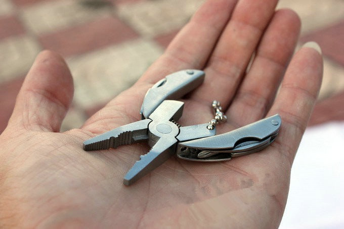 Mini Multi-Tool Folding Pliers