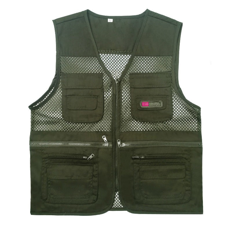 Men's Multi-Pocket Outdoor Vest